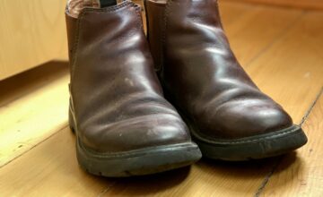 image of work boots